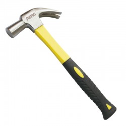 AM-19006A British type claw hammer double color fibre glass handle