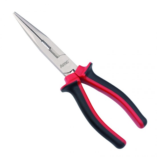 AM-08024 Long nose plier double colour handle