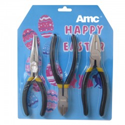 AM-08127 3 sets of mini pliers