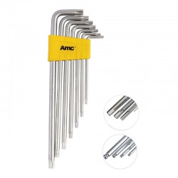 AM-17051 7pcs extra long arm torx key set