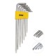 AM-17051 7pcs extra long arm torx key set